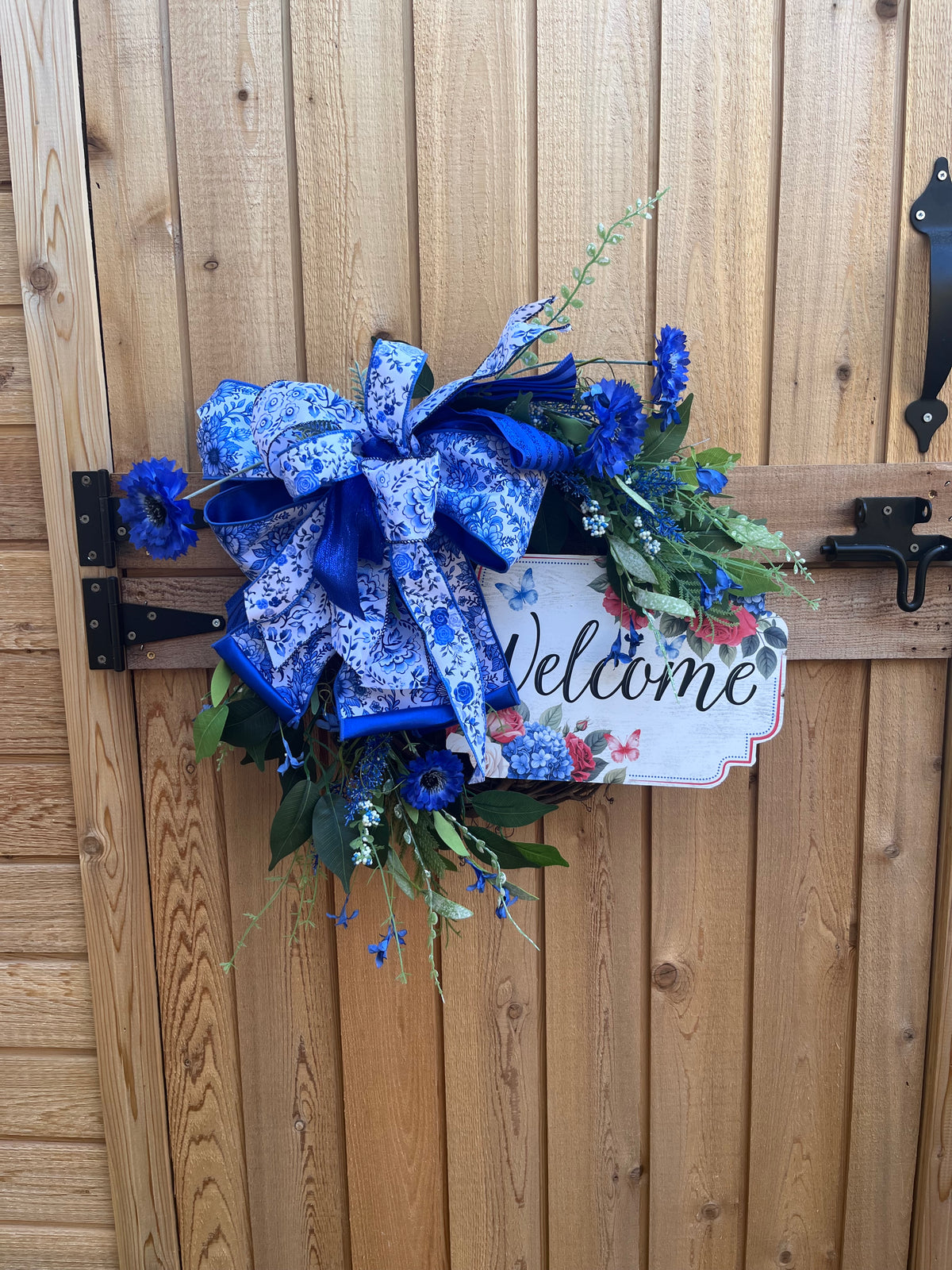 Floral Welcome Wreath