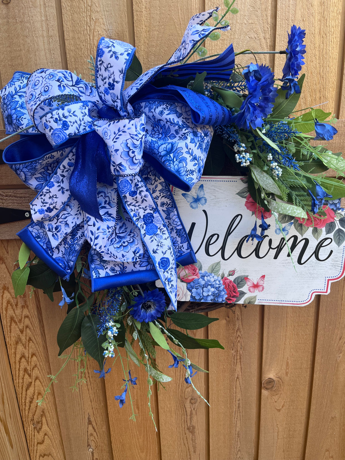 Floral Welcome Wreath