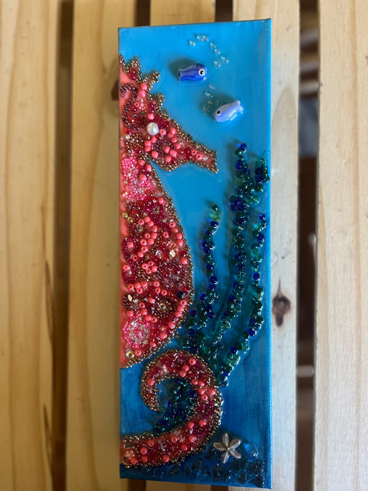 Seahorse 4” x 12”