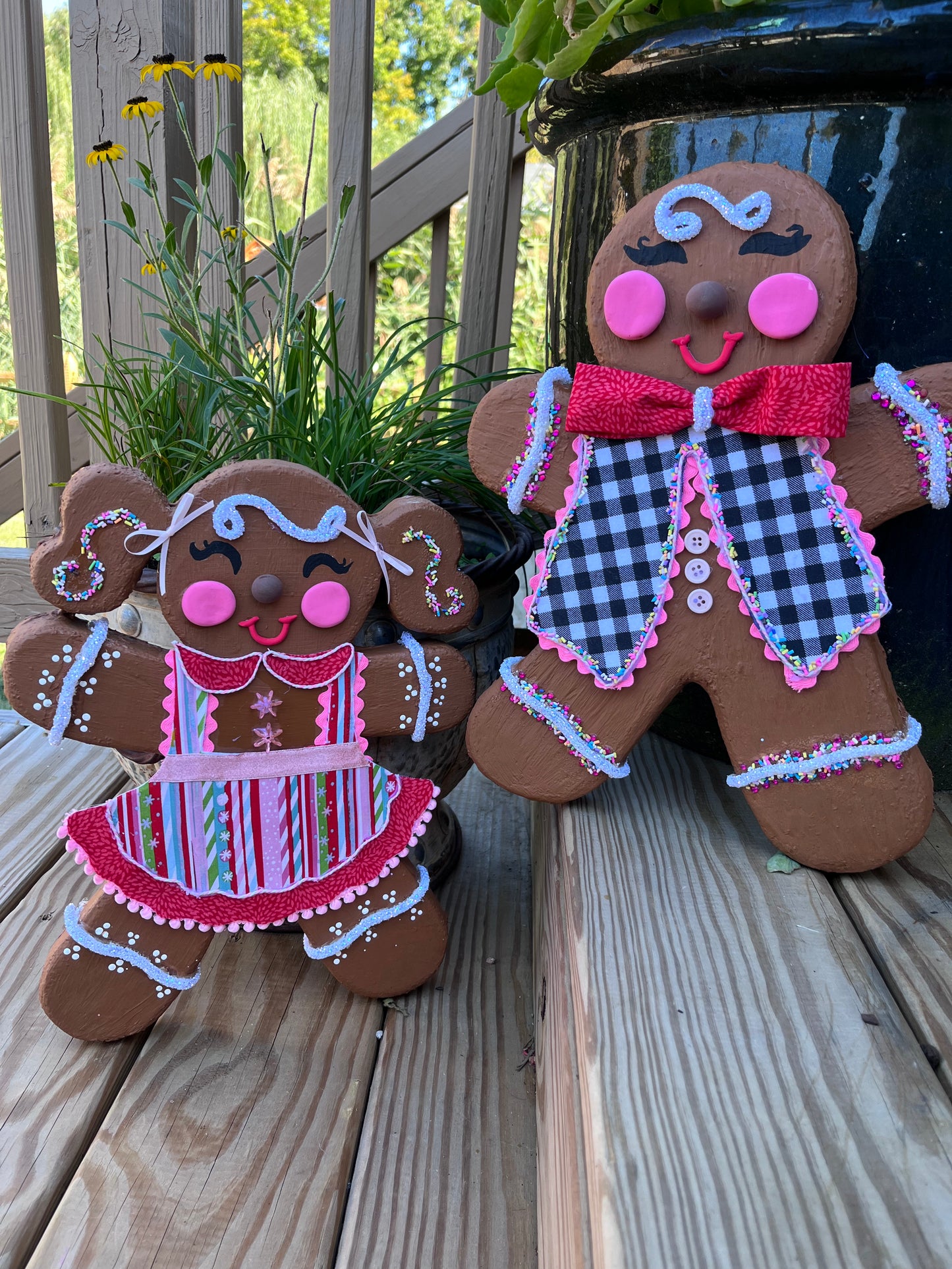 Gingerbread Girl & Boy